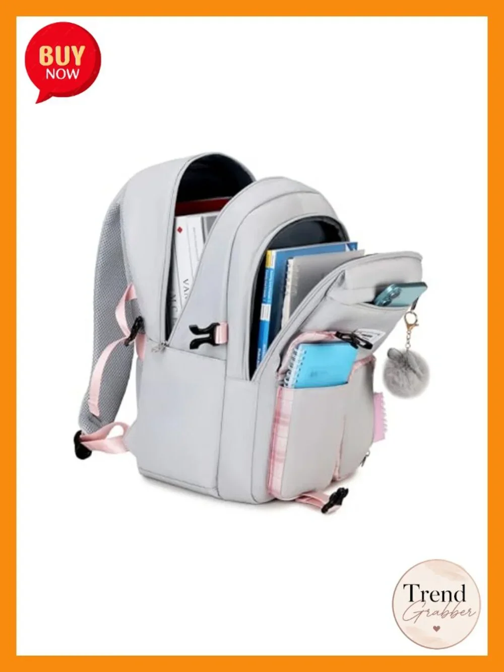 Waterproof Laptop Backpack for Women Teenagers School Travel Daypack
